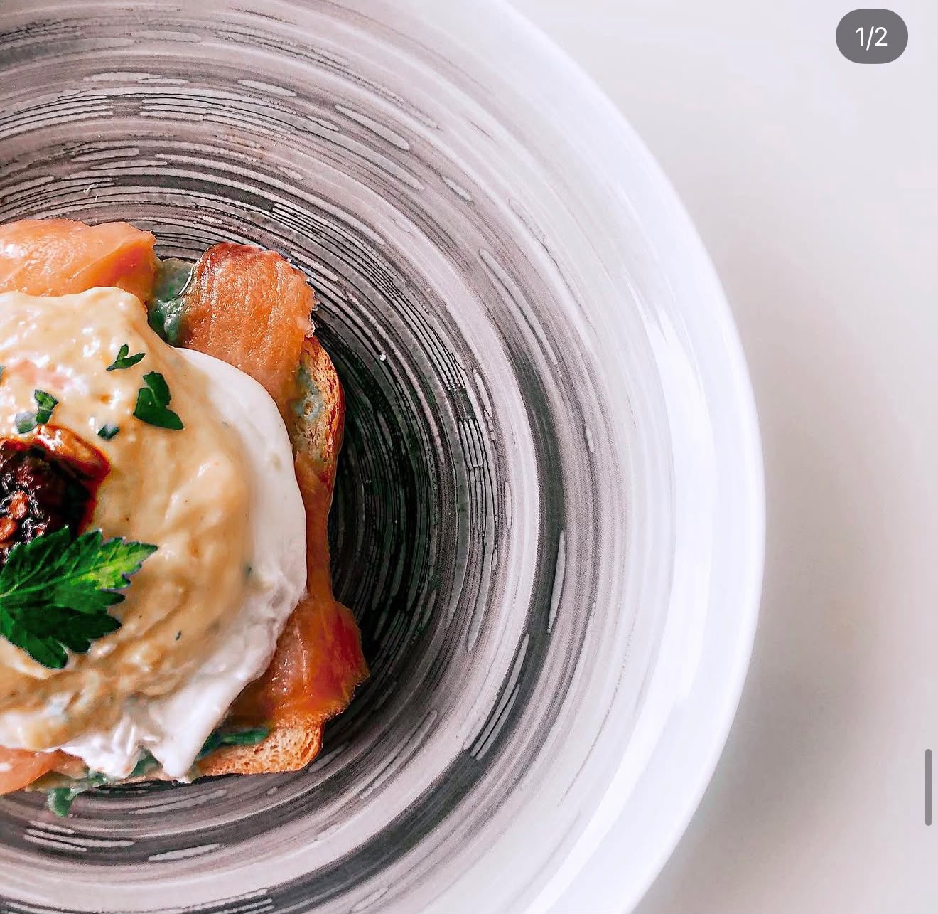 Tosta de Salmón con Burrata